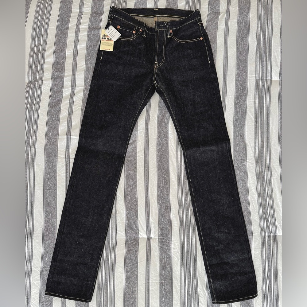 IRON HEART IH-555-XHS 25oz Selvedge Denim Jeans Men’s